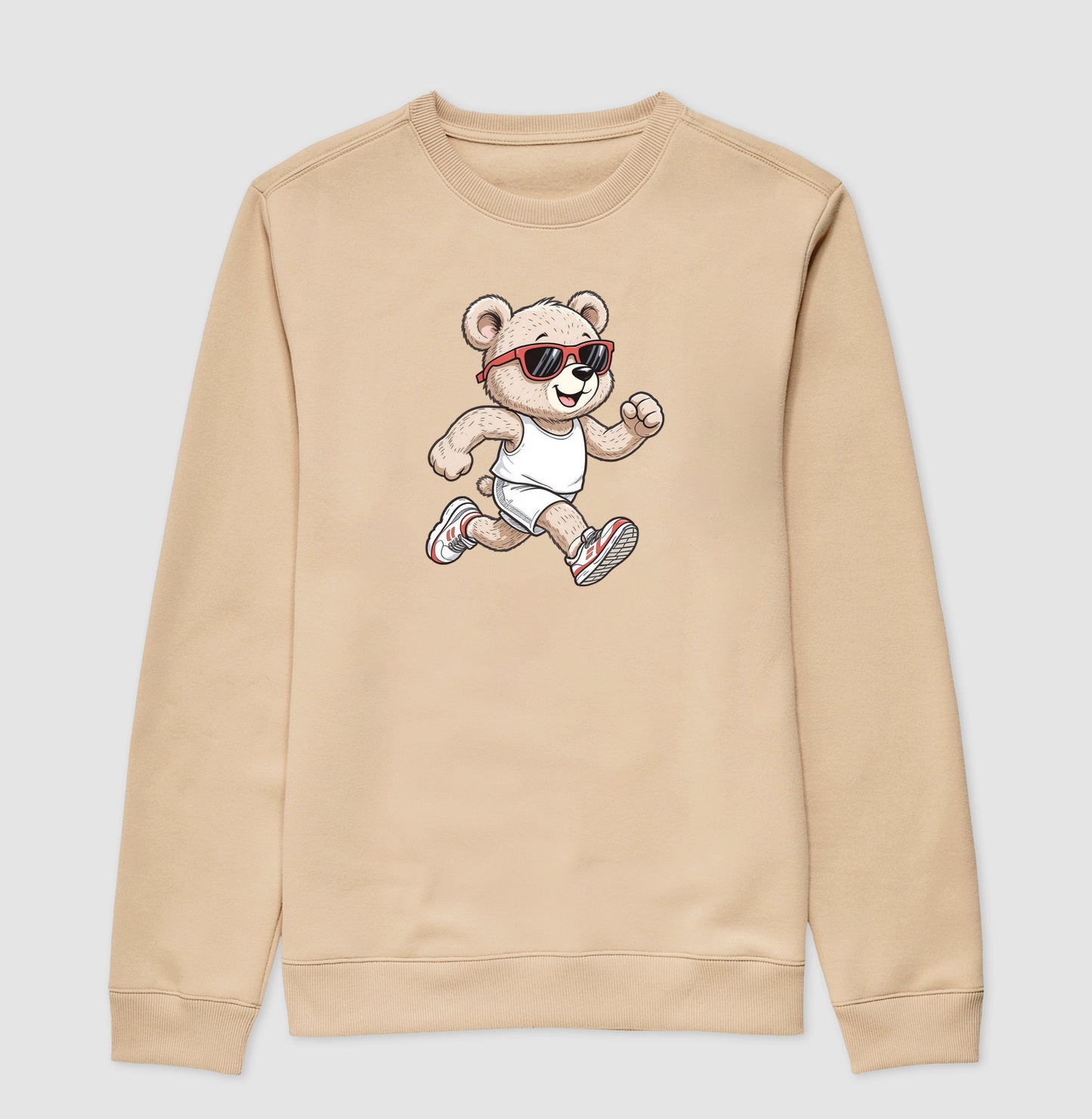 Runner Bear - sunglasses
