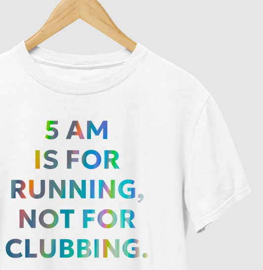 5 am is for running (print)