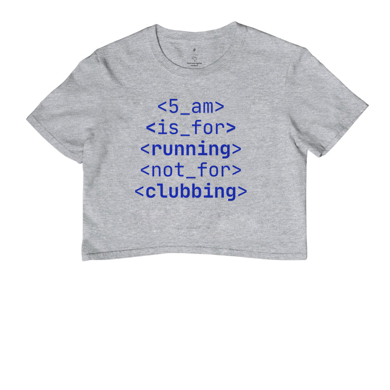 5 am is for running (html)