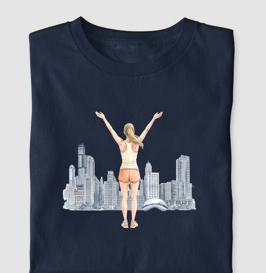 Corredora em Chicago