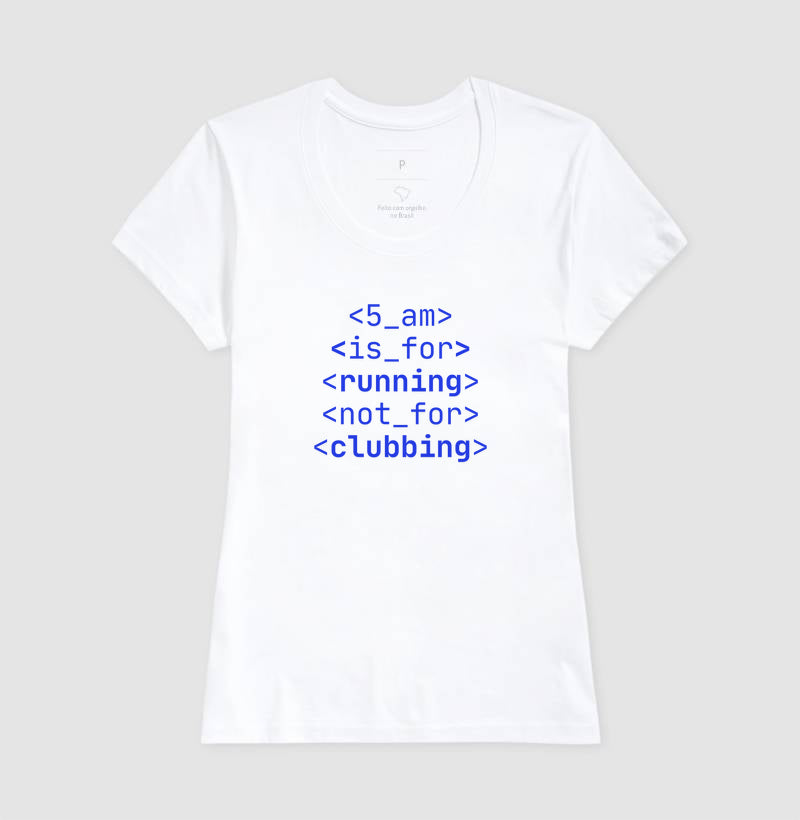 5 am is for running (html)