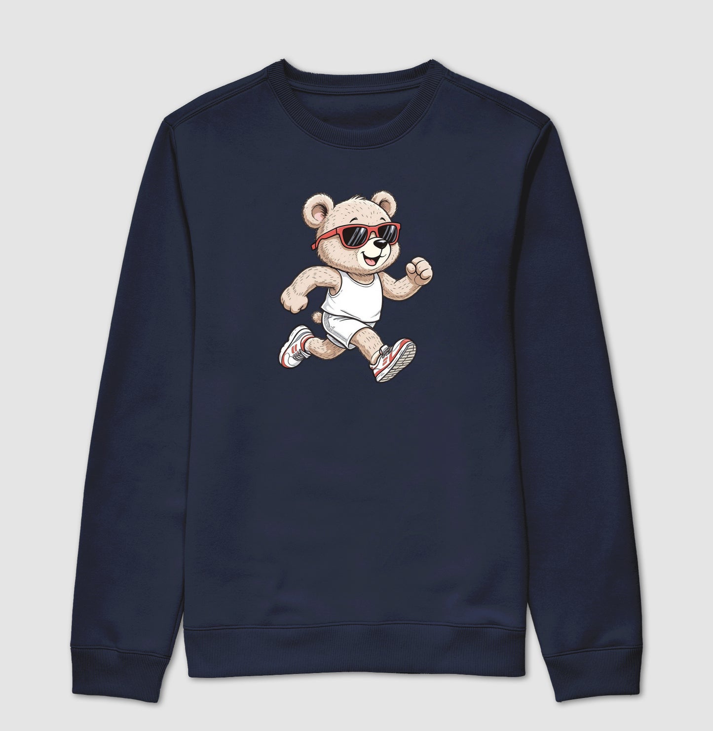 Runner Bear - sunglasses