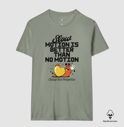 Slow Motion is Better Than No Motion