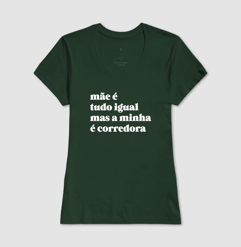 Mãe é tudo igual - corredora