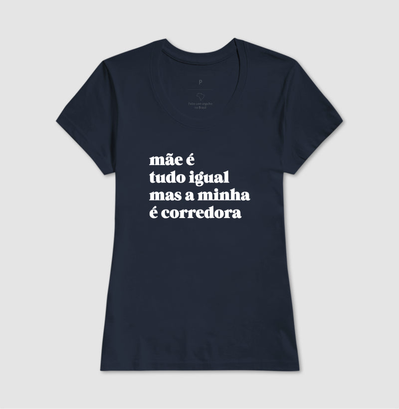 Mãe é tudo igual - corredora
