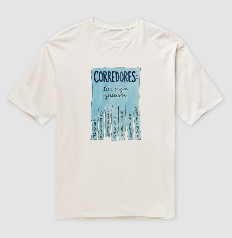 Corredores: leve o que precisar