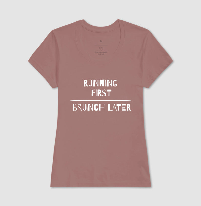 Running first - Brunch later