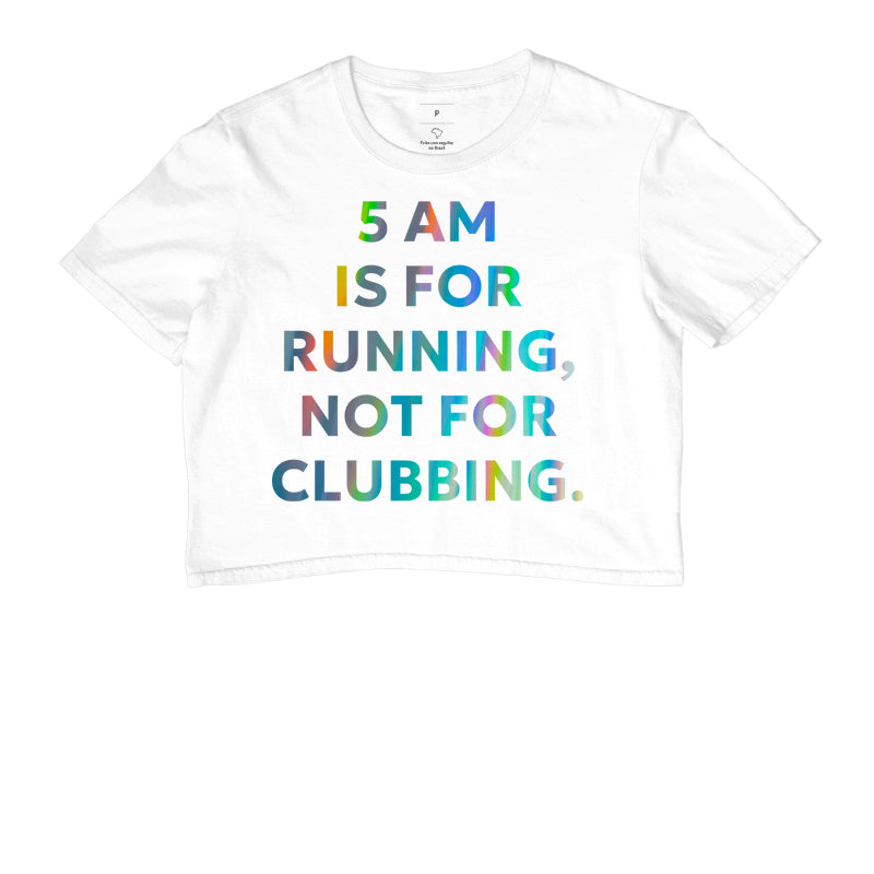 5 am is for running (print)