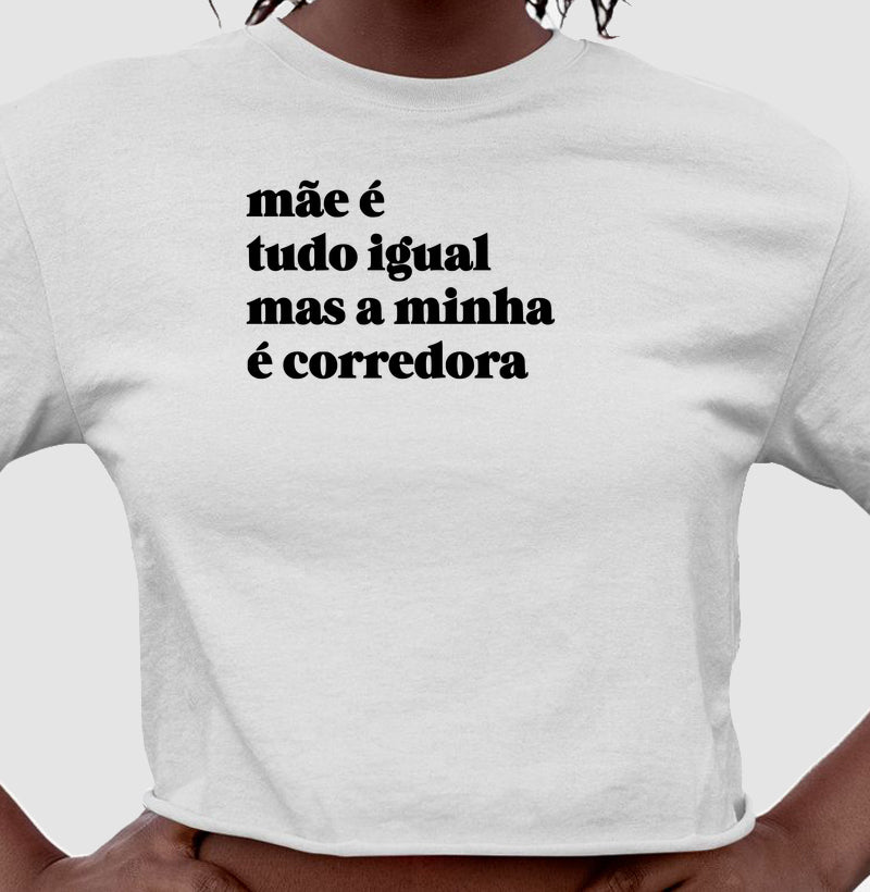 Mãe é tudo igual - corredora