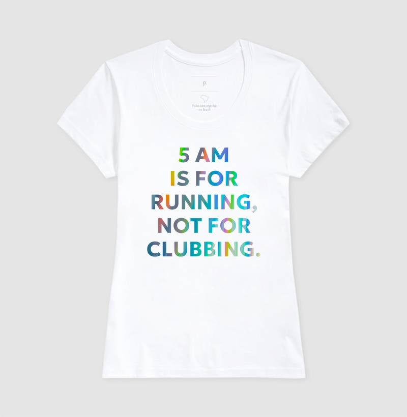 5 am is for running (print)