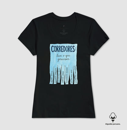 Corredores: leve o que precisar