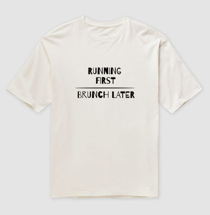 Running first - Brunch later