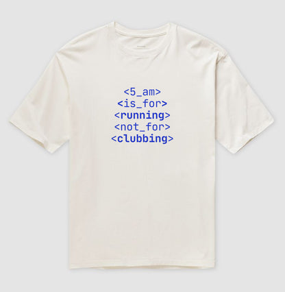 5 am is for running (html)