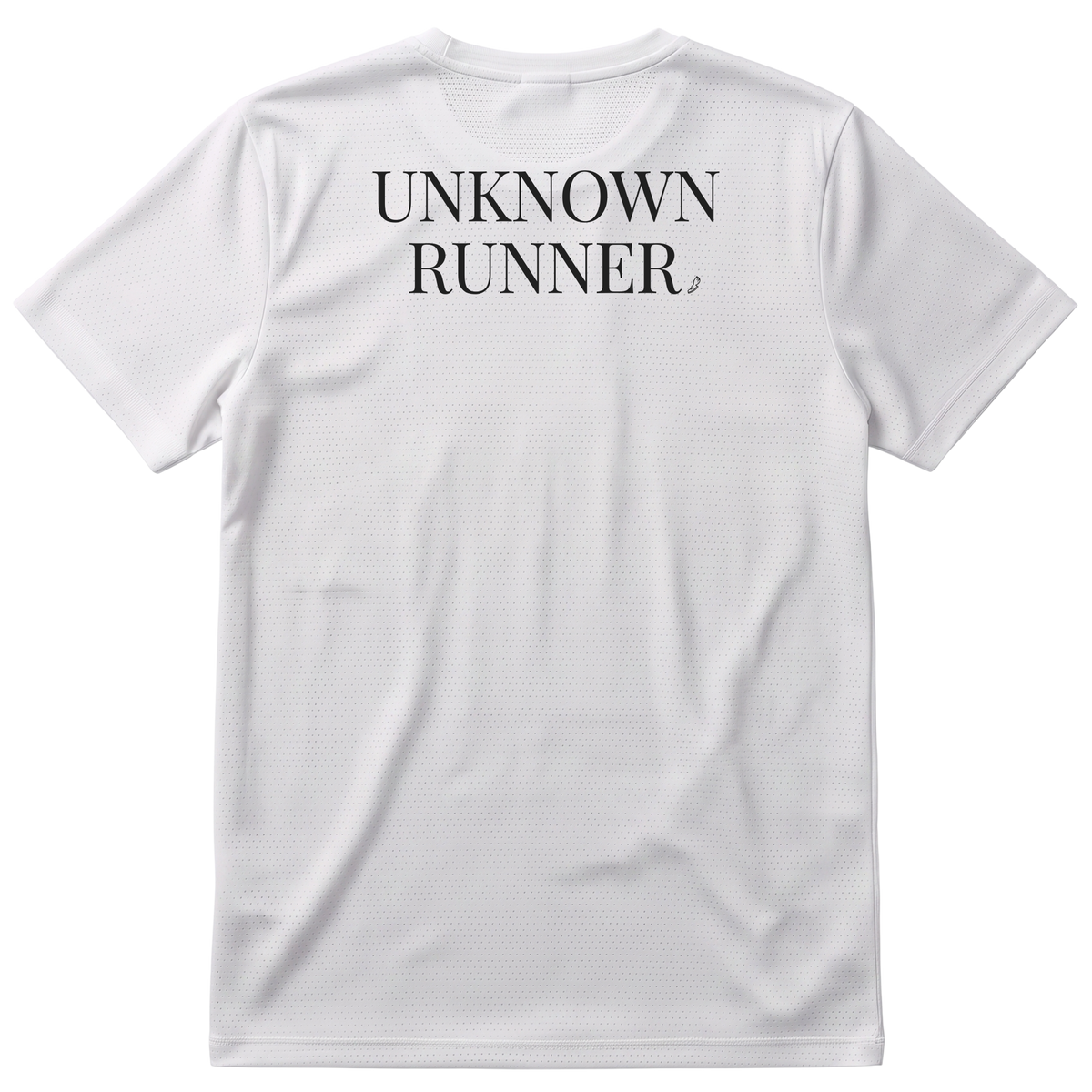 Unknown Runner Performance – Poliamida Premium & Proteção UV-50 (estampa nas costas)