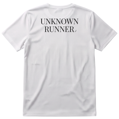 Unknown Runner Performance – Poliamida Premium & Proteção UV-50 (estampa nas costas)