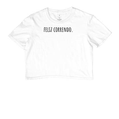 feliz correndo.