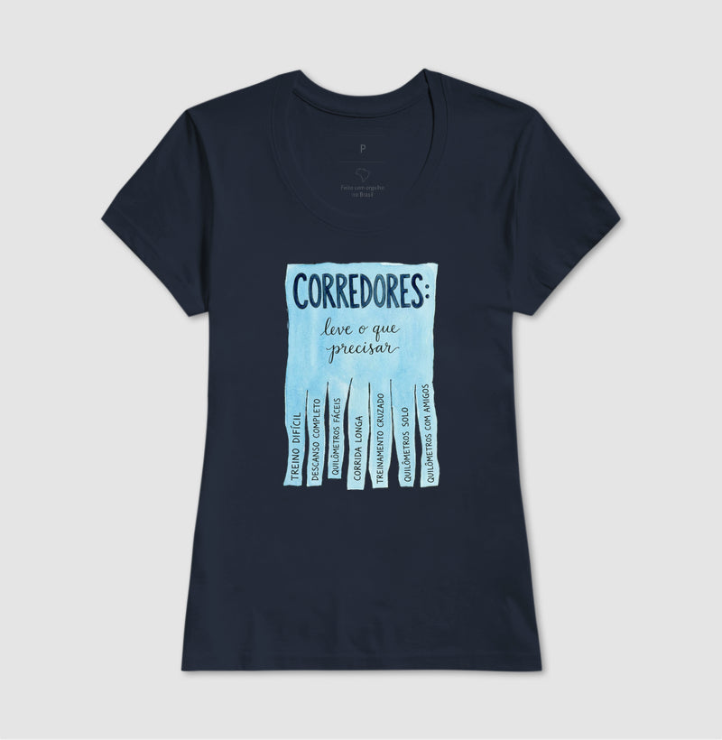 Corredores: leve o que precisar