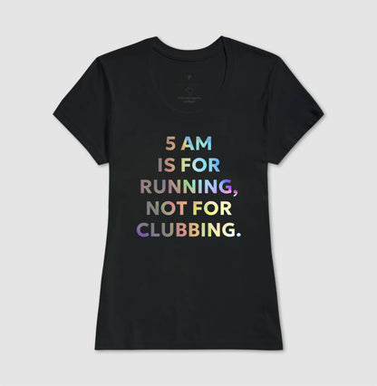 5 am is for running (print)