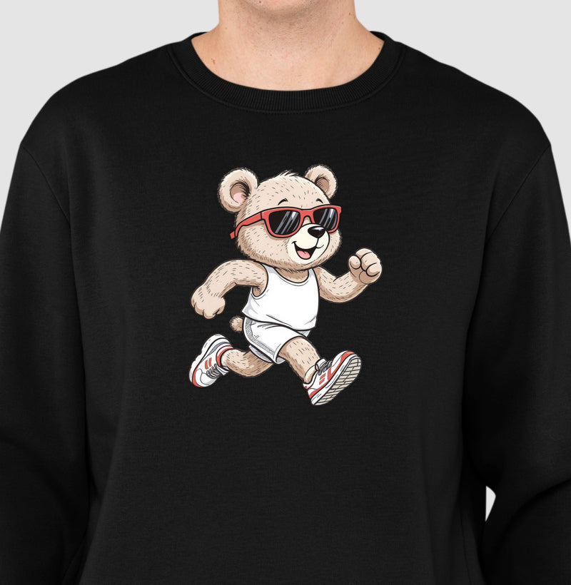 Runner Bear - sunglasses