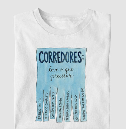 Corredores: leve o que precisar