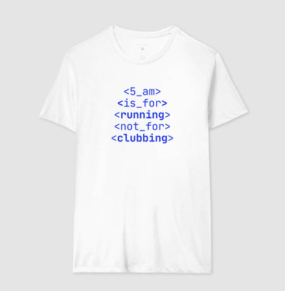 5 am is for running (html)