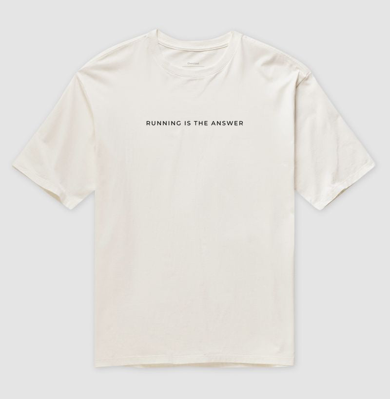 Running Is the Answer - Minimalista