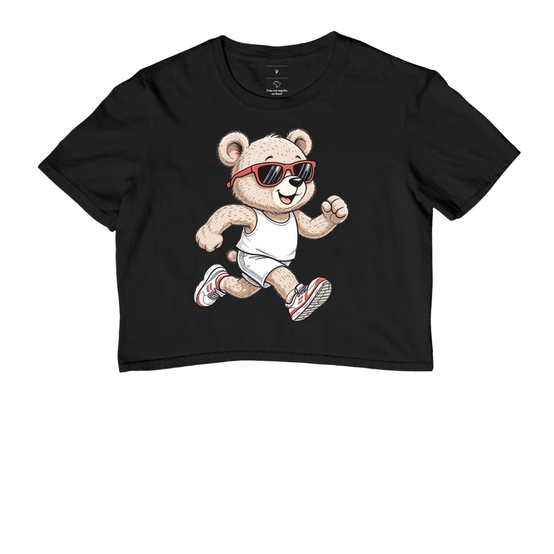 Runner Bear - sunglasses