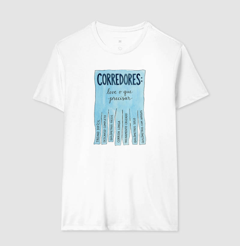 Corredores: leve o que precisar