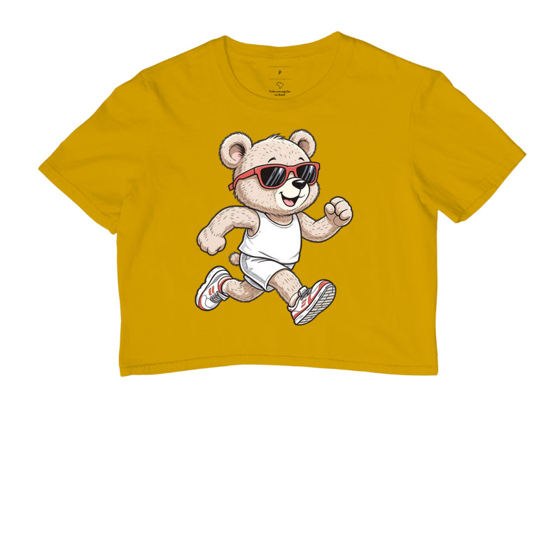 Runner Bear - sunglasses