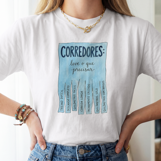Corredores: leve o que precisar
