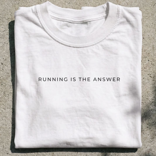 Running Is the Answer - Minimalista