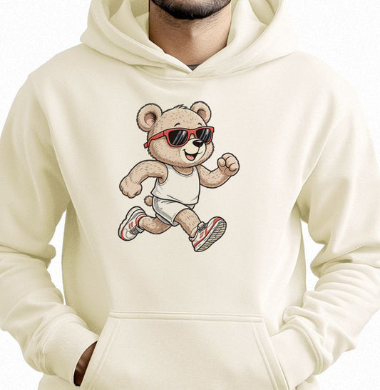 Runner Bear - sunglasses
