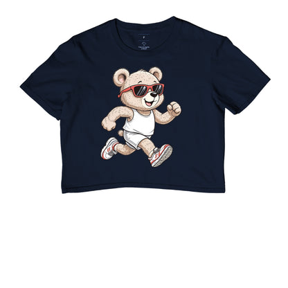 Runner Bear - sunglasses