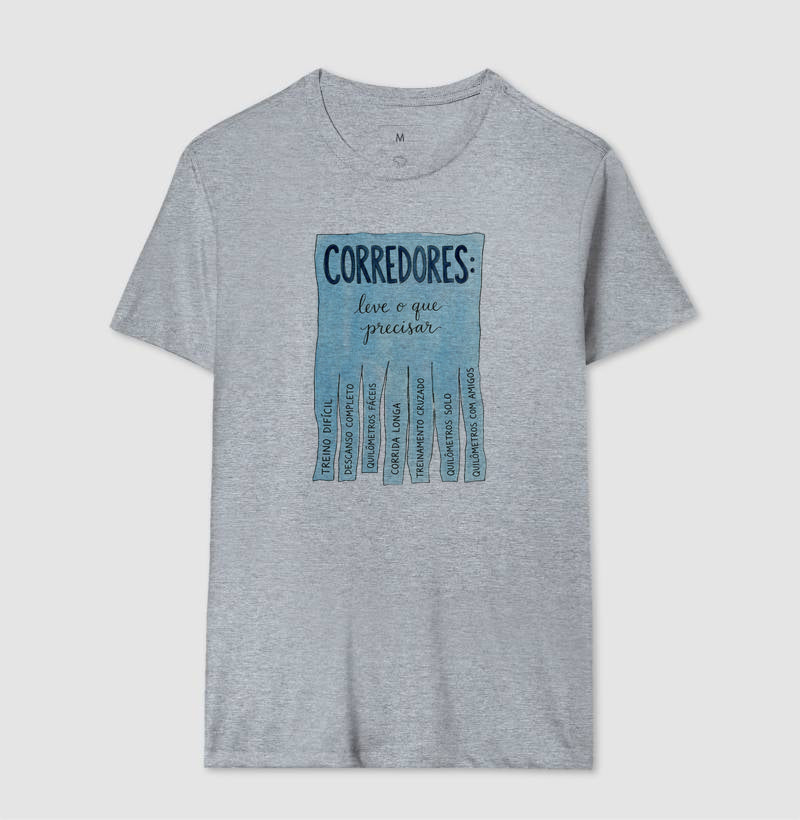 Corredores: leve o que precisar