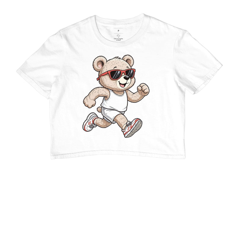 Runner Bear - sunglasses