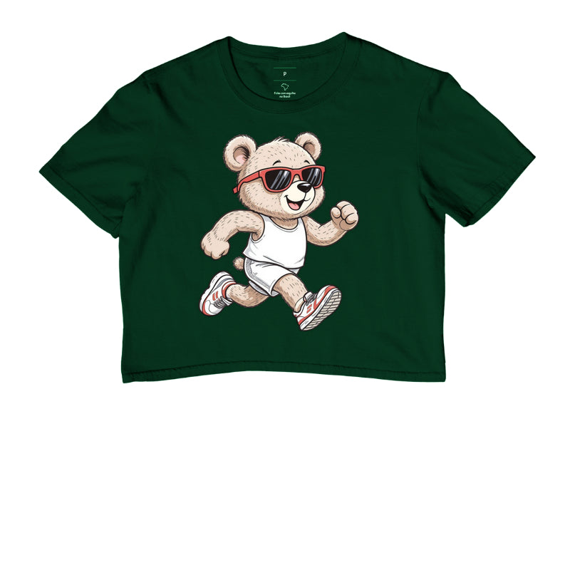 Runner Bear - sunglasses