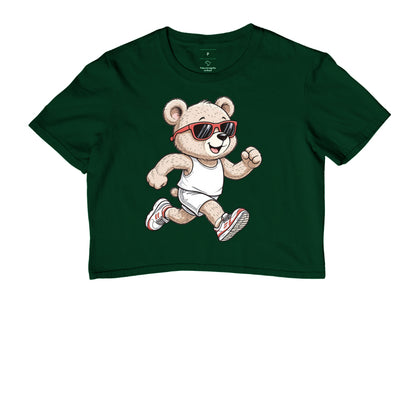 Runner Bear - sunglasses