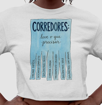 Corredores: leve o que precisar