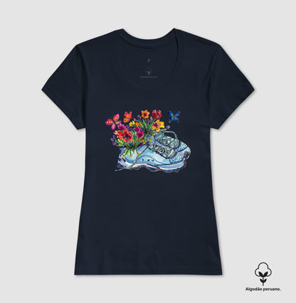 Shoes and Flowers