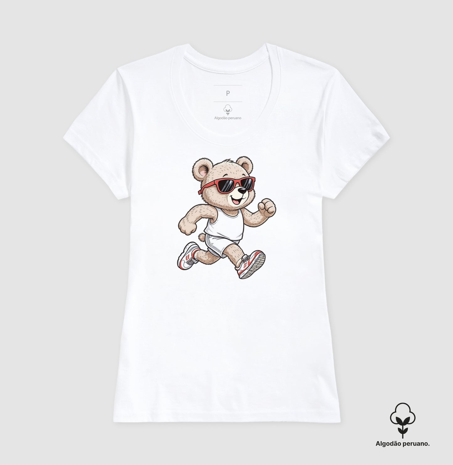 Runner Bear - sunglasses