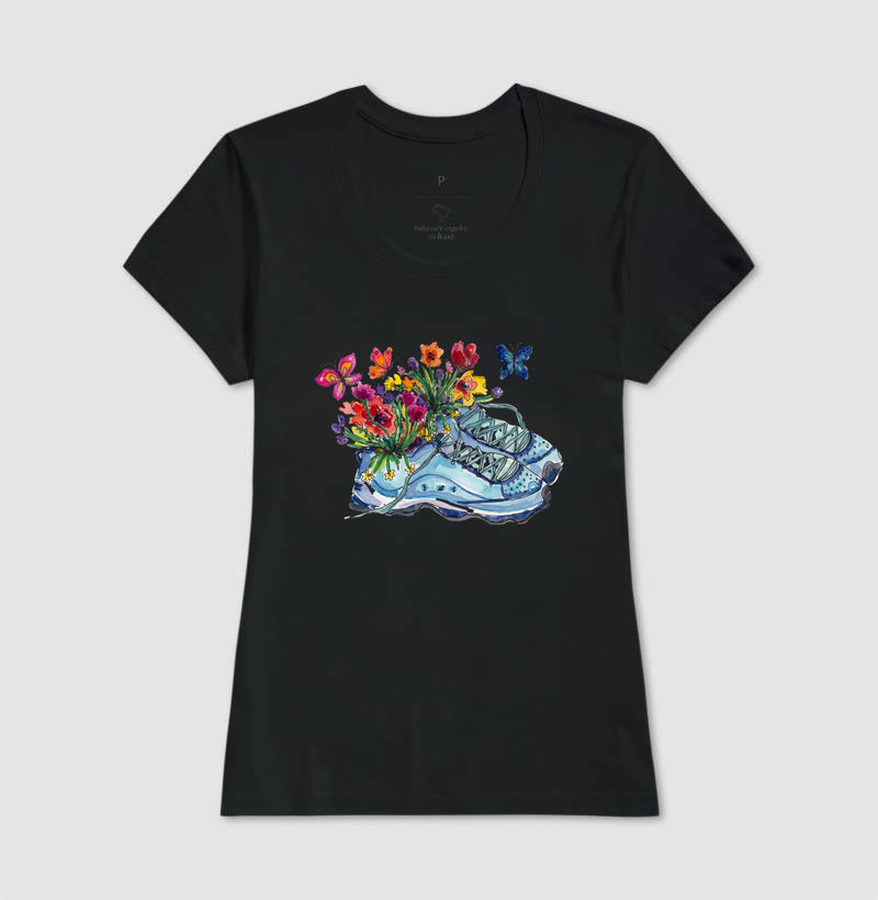 Shoes and Flowers