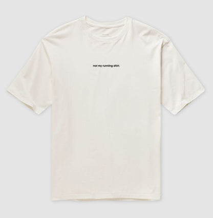not my running shirt.