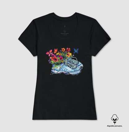 Shoes and Flowers