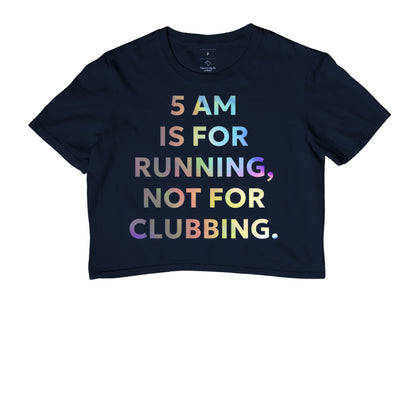 5 am is for running (print)