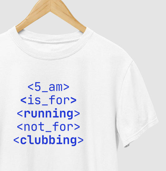 5 am is for running (html)