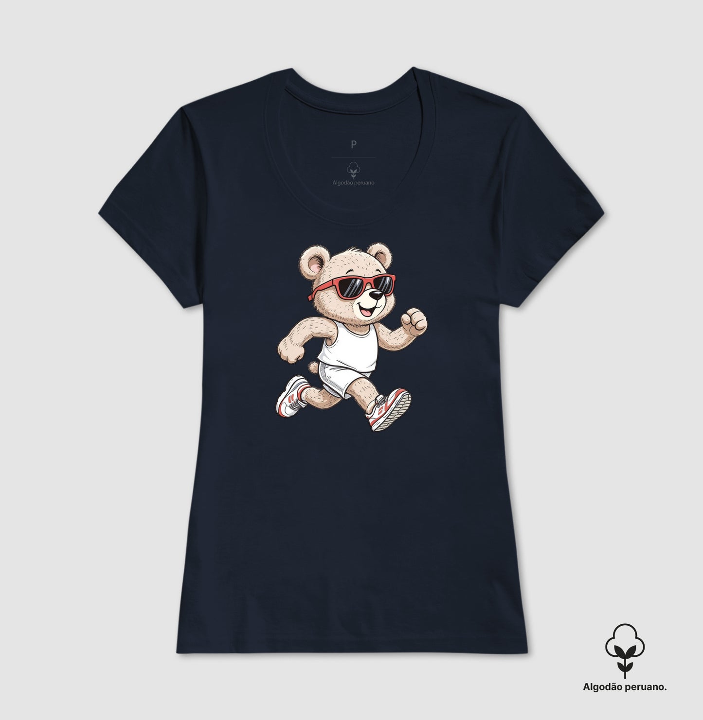 Runner Bear - sunglasses