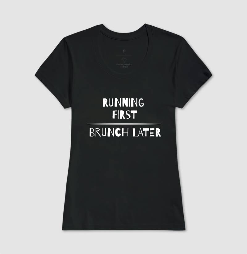 Running first - Brunch later