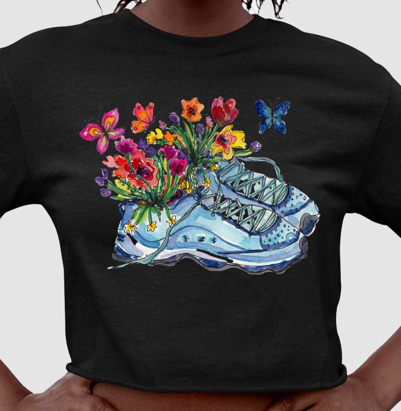 Shoes and Flowers