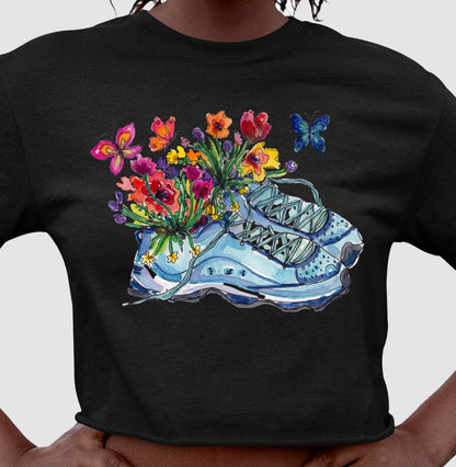 Shoes and Flowers