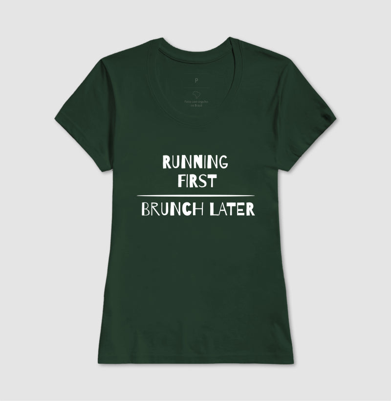 Running first - Brunch later